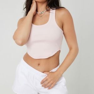 Garage Becky Tank Top - Ballerina Pink, New with Tags